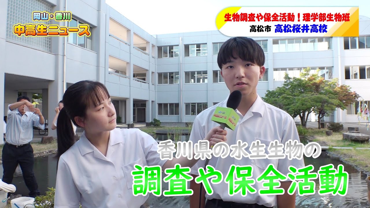 #84 高松桜井高校 理学部｜中高生ニュース（2025年7月16日放送）