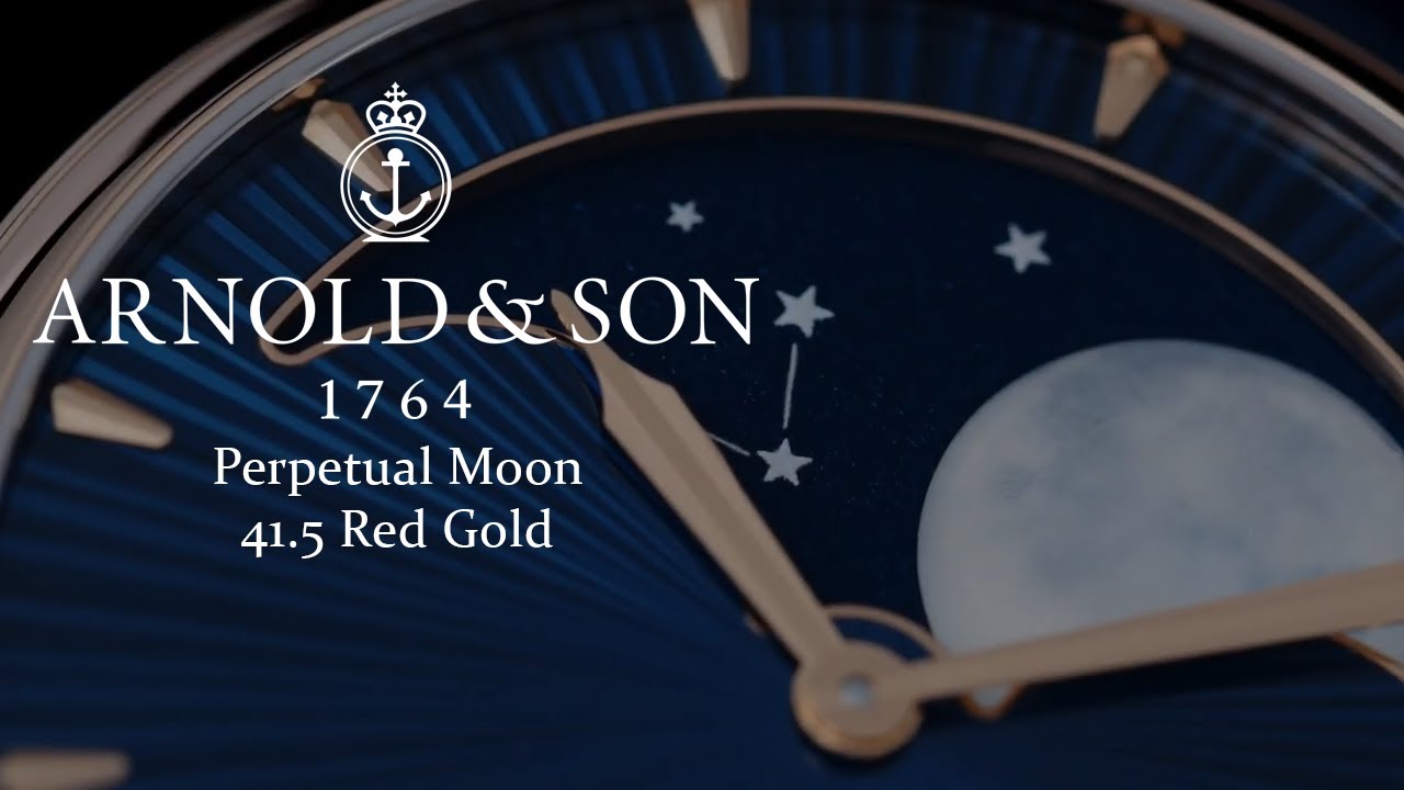 First Look at the Arnold & Sons Perpetual Moon 41.5 Red Gold