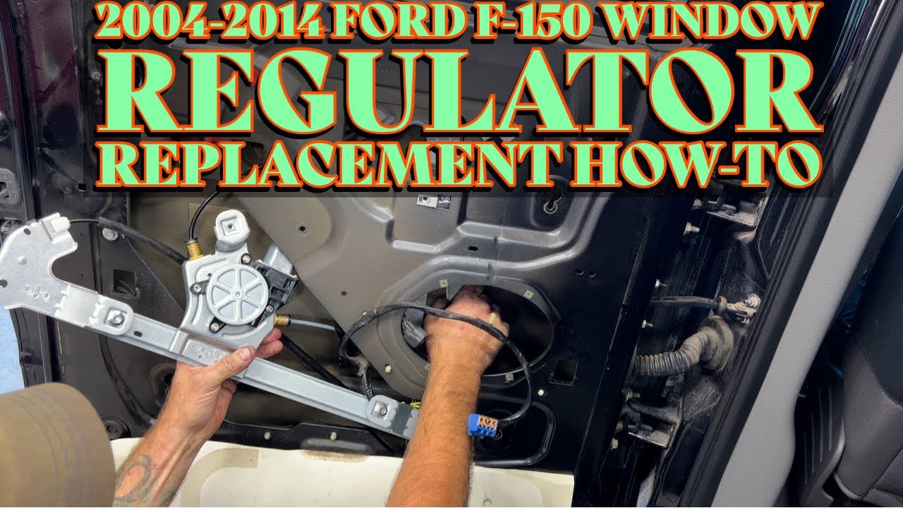 Ford F150 Window Regulator & Motor Replacement How-To