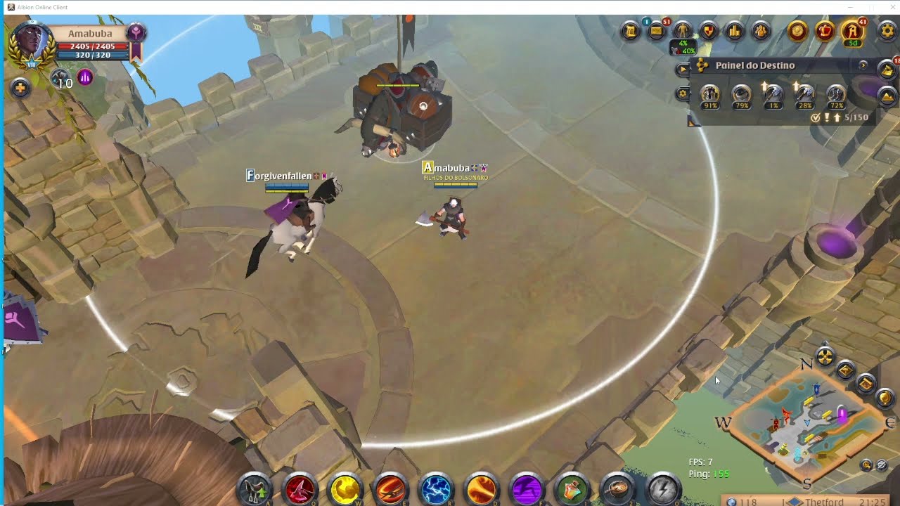 COMO FAZER 1.000.000 DE FAMA DE FORMA FACIL E DIVERTIDA  | ALBION ONLINE