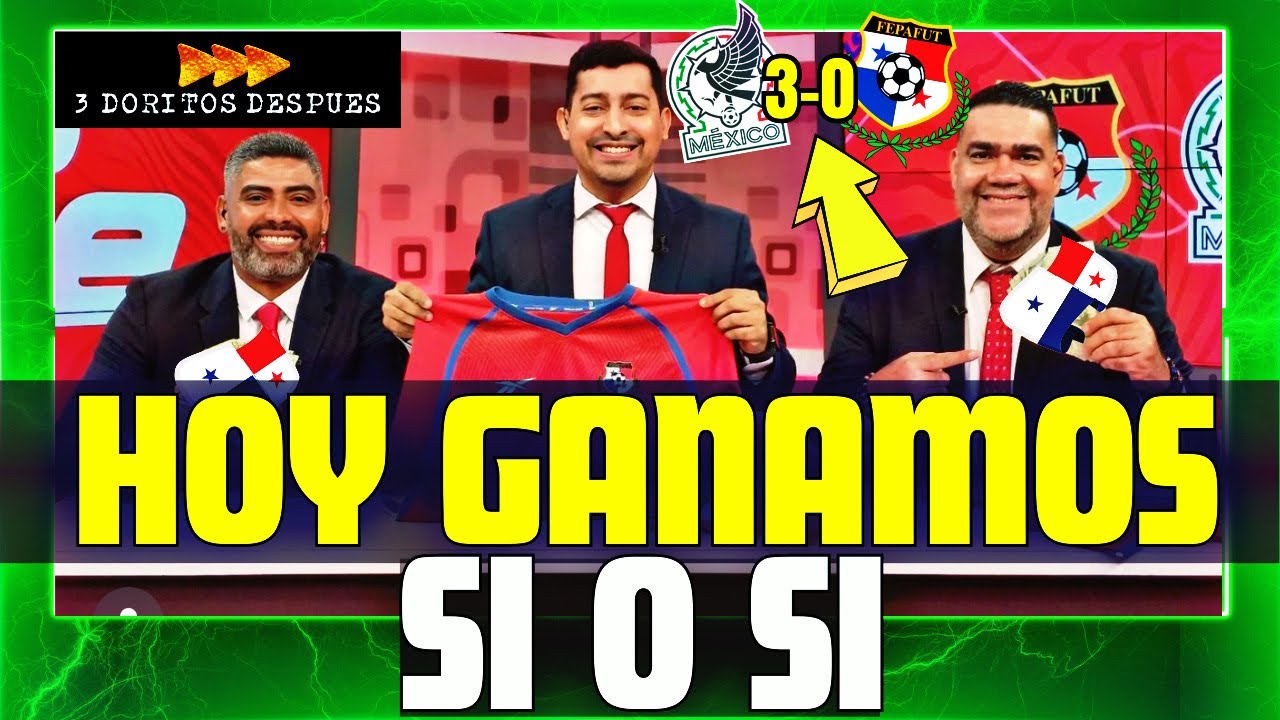 3 DORITOS DESPUES de la PRENSA PANAMEÑA! Panameño DECIA GANARLE A MEXICO LE SALIO GOLEADA