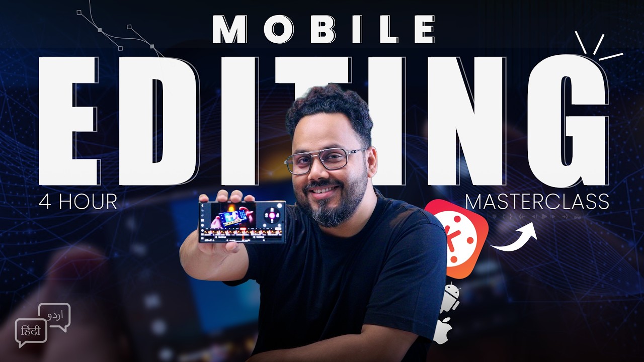 Mobile Video Editing Course - KineMaster Masterclass With Practice and Project File 