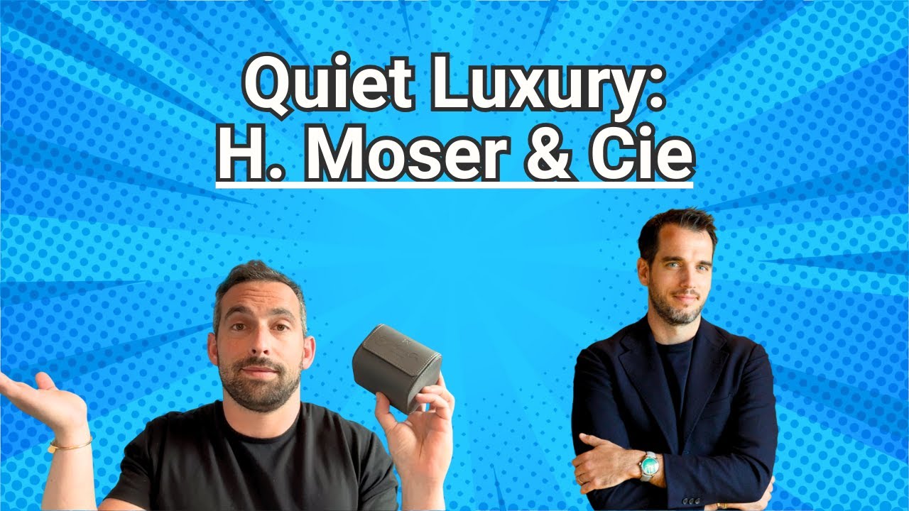 In Conversation with Bertrand Meylan of H. Moser Watches - Watch the Tech Podcast