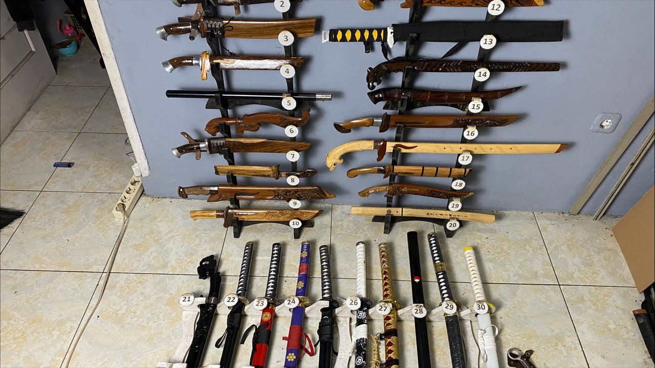 PROMO BELI 1 BONUS 1 || KATANA GOLOK PEDANG KUJANG KARAMBIT BISA COD‼️