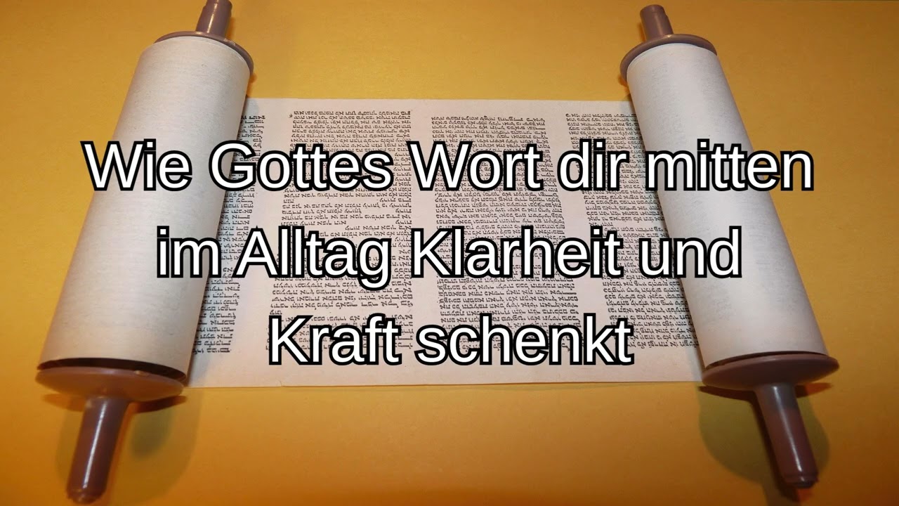 Wenn Gottes Wort deinen Weg stark und erfolgreich macht - Josua 1,8 - BibelMoment