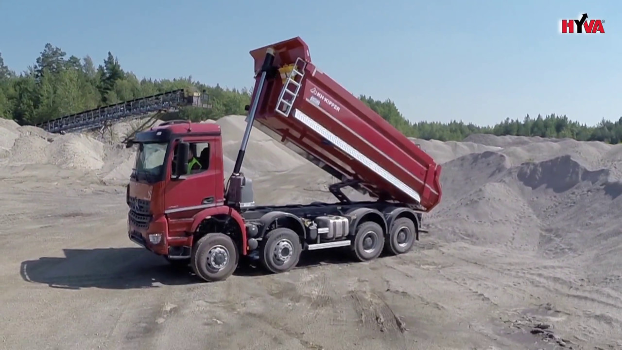 Mercedes Arocs - tipper KH-KIPPER with Hyva Alpha hydraulic