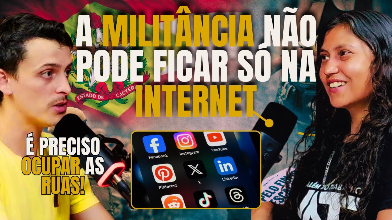 A MILITÂNCIA NÃO PODE FICAR SÓ NA INTERNET! | VANESSA BRASIL (VAT) - Podcast Prelúdio ☭