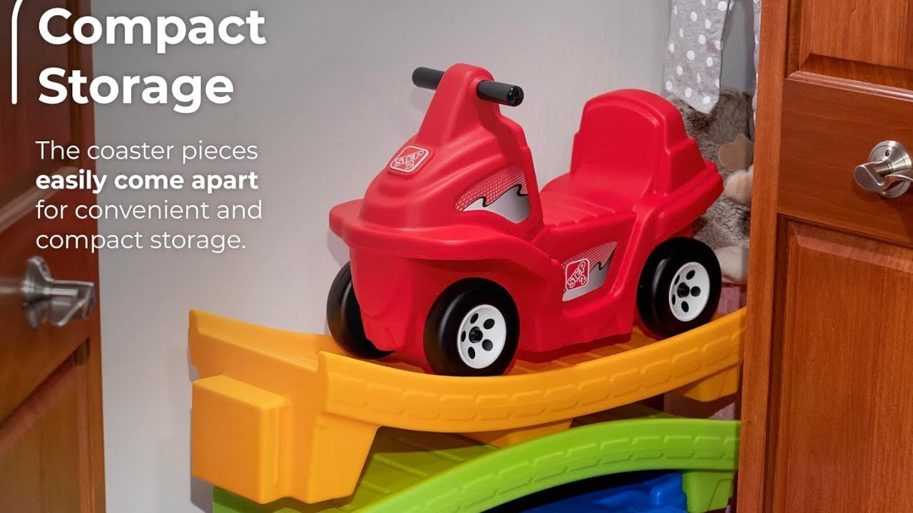 Step2 Up & Down Roller Coaster 🎢 Toy for Kids | Indoor & Outdoor Fun