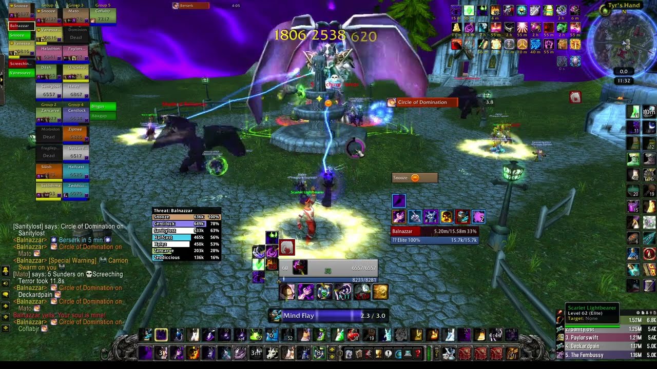SoD Shadow Priest vs Balnazzar (Scarlet Enclave)
