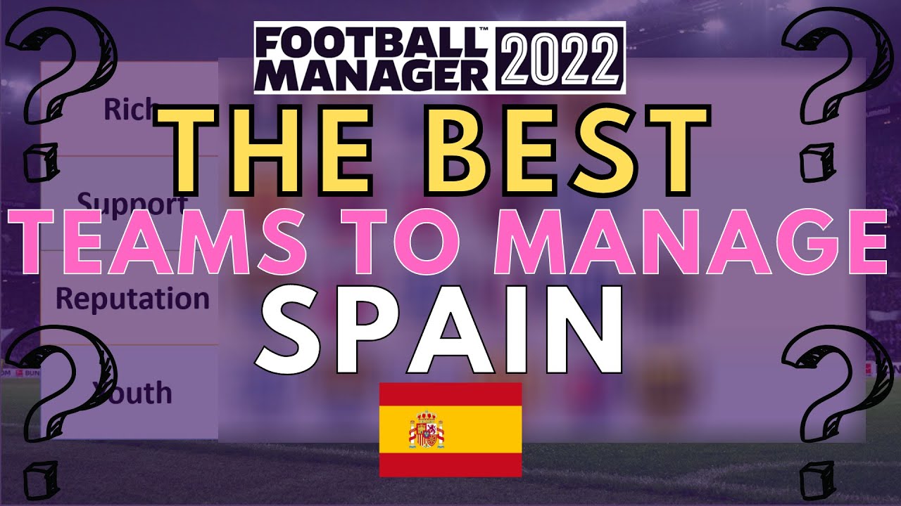 FM22 Teams To Manage | THE BEST TEAMS IN SPAIN | Football Manager 2022 Save Ideas