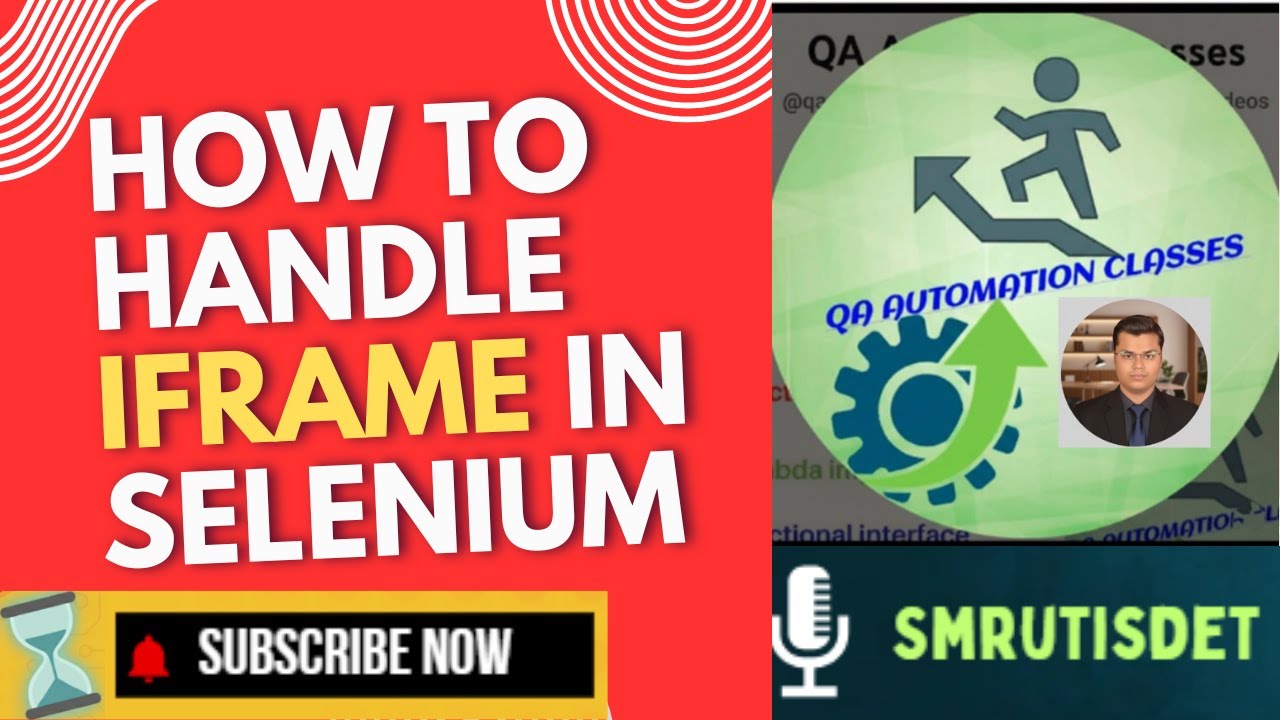 32.  iFrame Handling in Selenium WebDriver