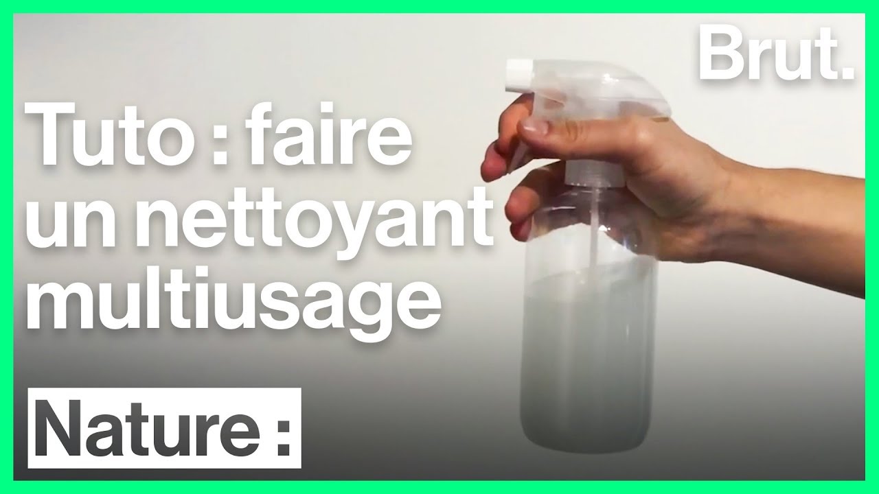 Tuto : faire son propre nettoyant multiusage écologique
