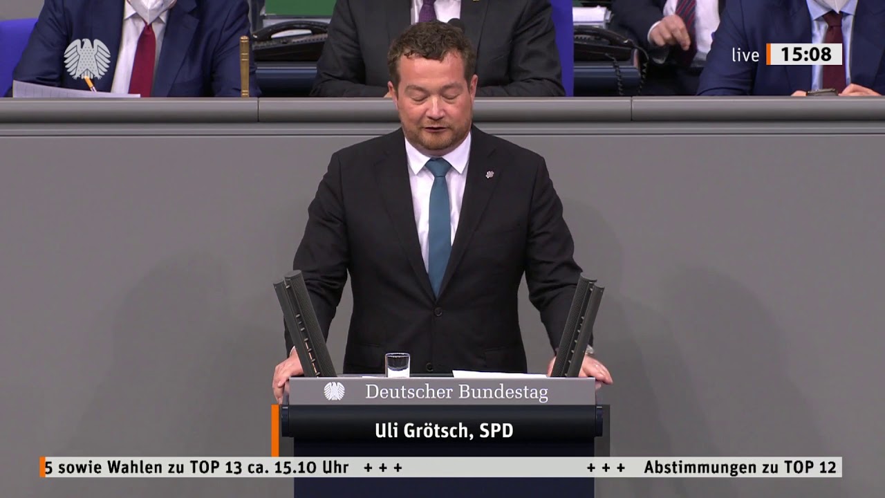 Uli Gr&ouml;tsch im Bundestag: Entkriminalisierung von Endkonsumenten jetzt!