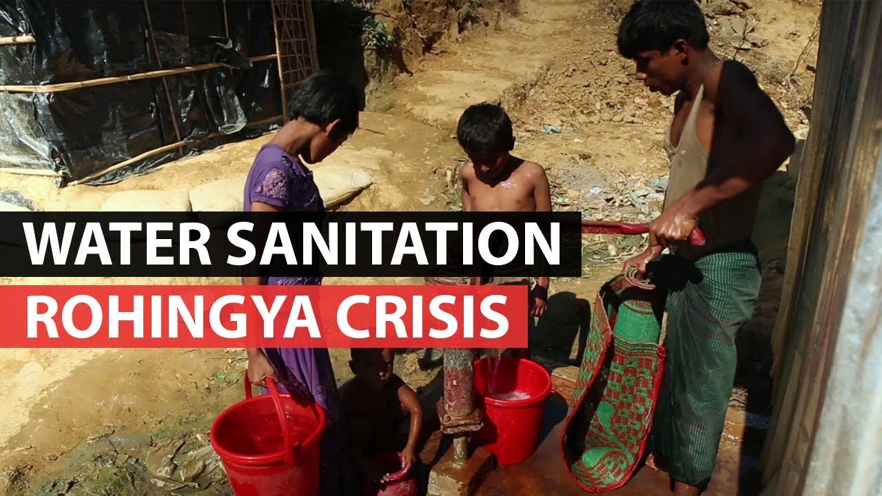ROHINGYA CRISIS | Water Sanitation in Refugee Camps