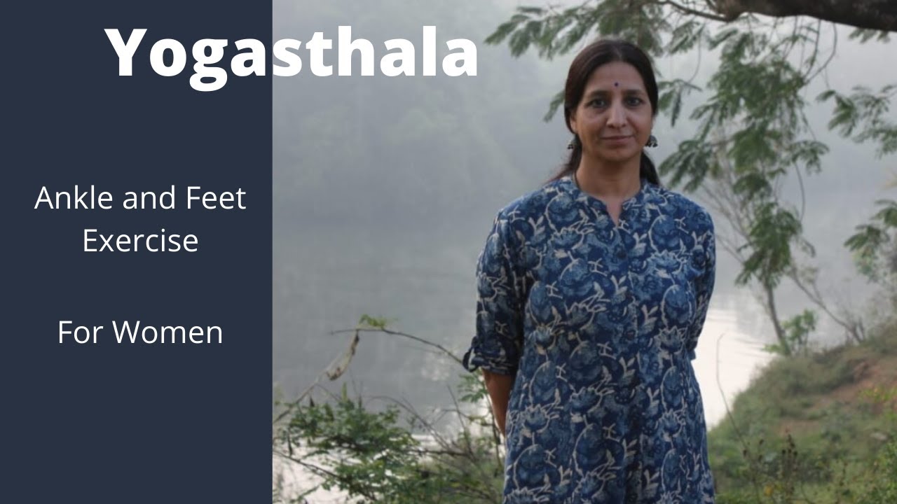 Yoga At Home - Ankle and Feet Exercise - For Women