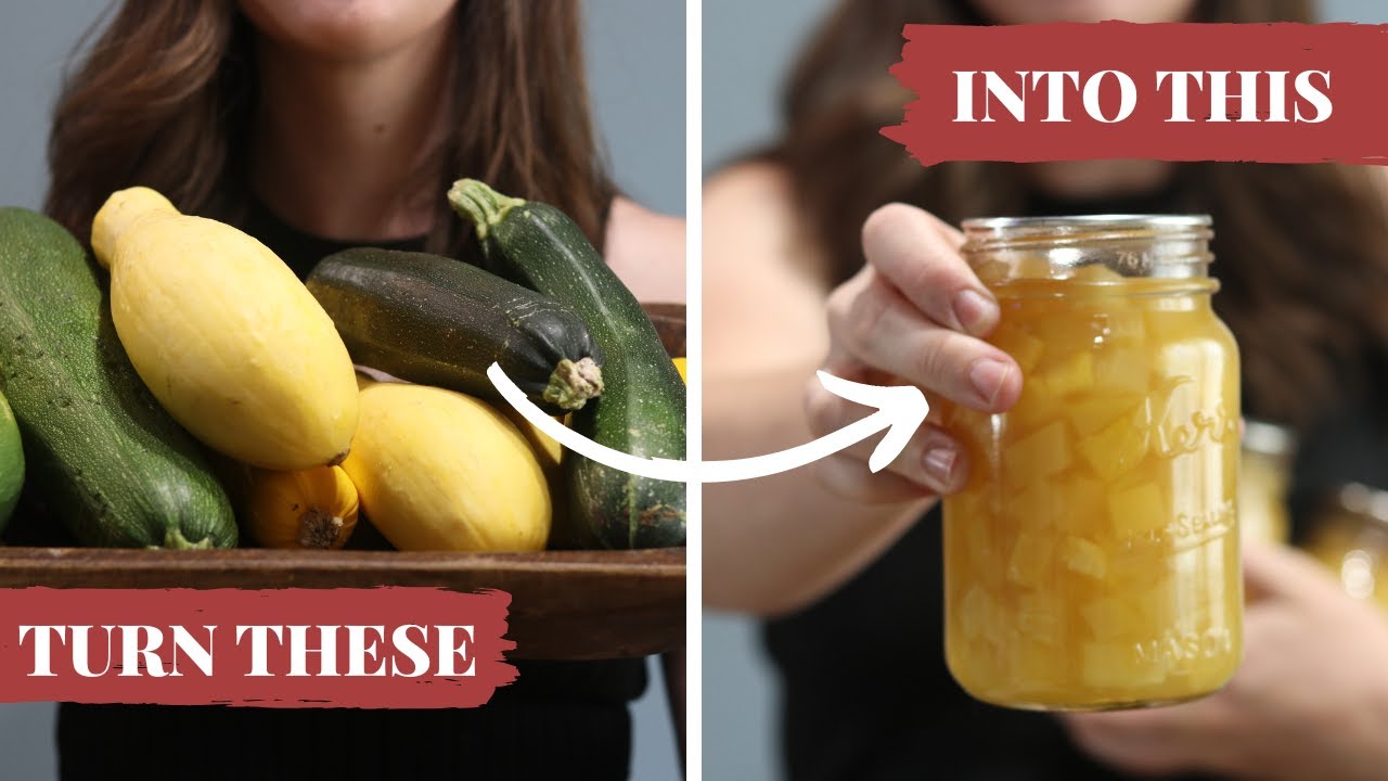 Turn Zucchini into canned Pineapple | Canning Mock Pineapple + How I use it