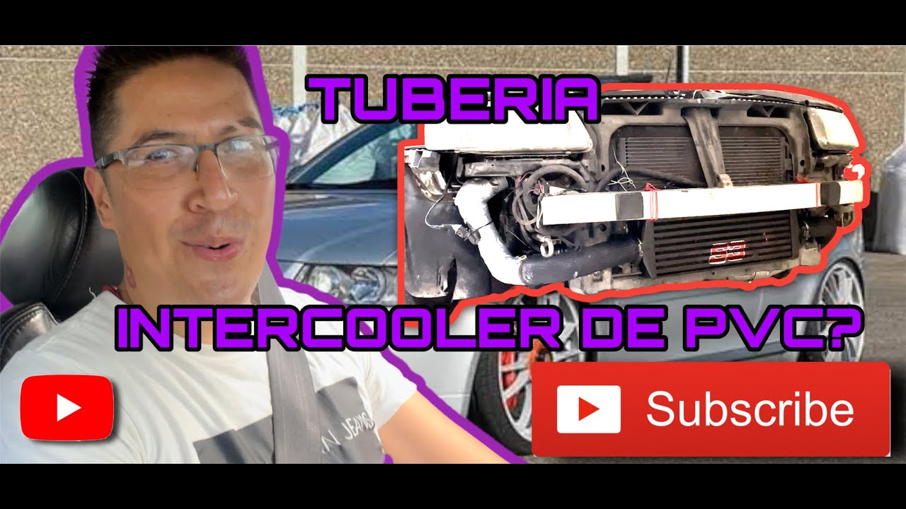 TUBERIA DE PVC PARA INTERCOOLER FRONTAL (AUDI A3 1.8T)8L)MOTORES1.8T