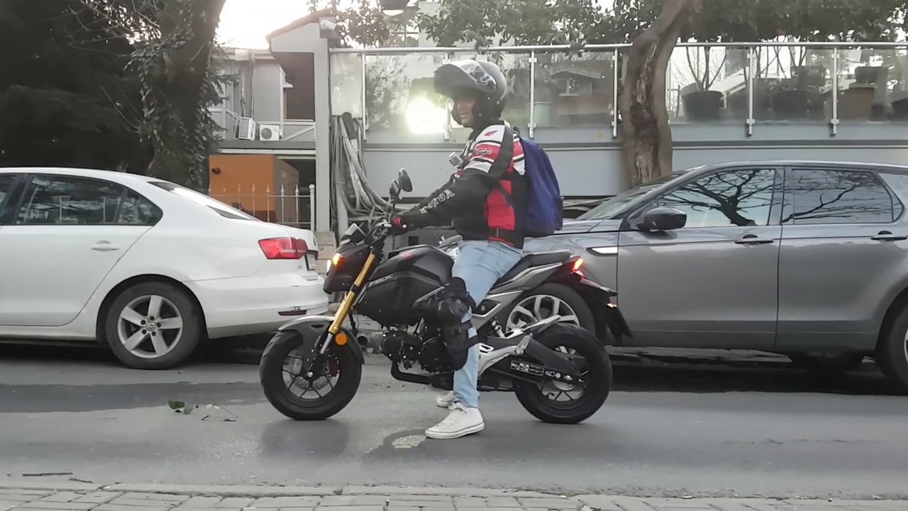 Motovlogger oluyorum  İlk sıfır motorum  HONDA MSX 125 İnceleme