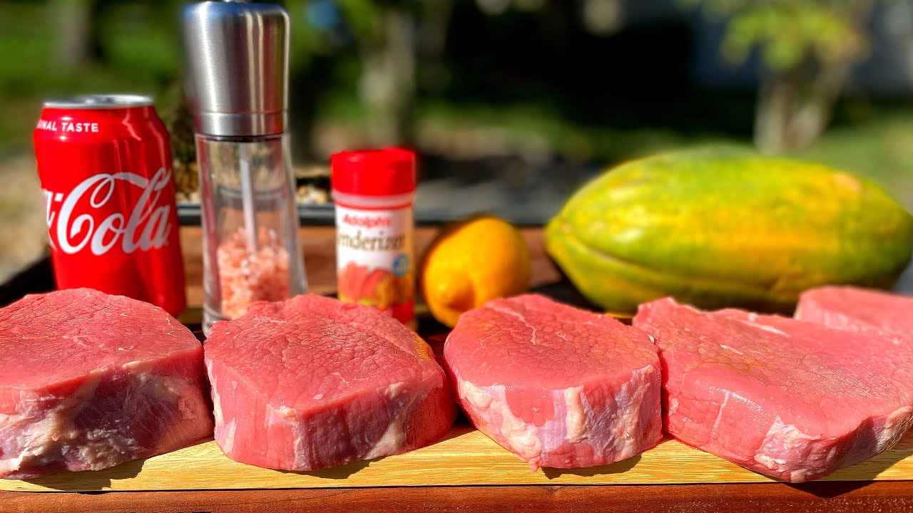 Steak Tenderizing Experiment/What's the best way to tenderize steaks?