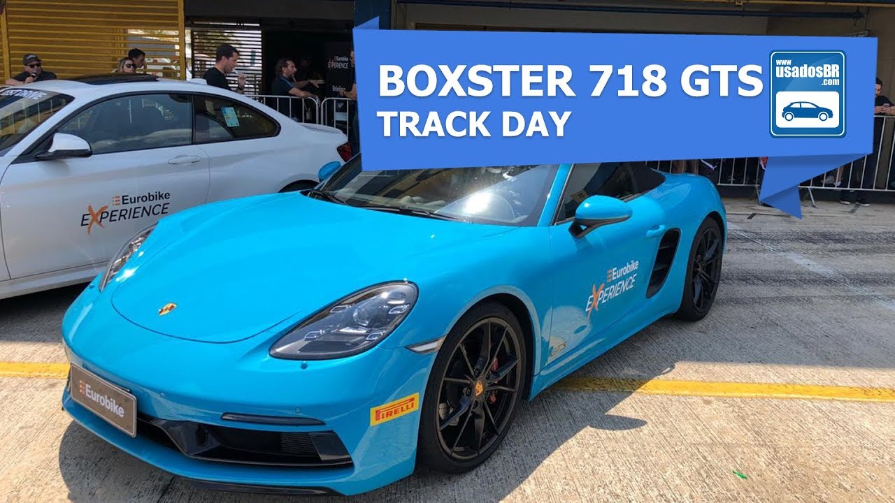 ACELERAMOS PORSCHE 718 BOXSTER GTS NO TRACKDAY EM GOIANIA