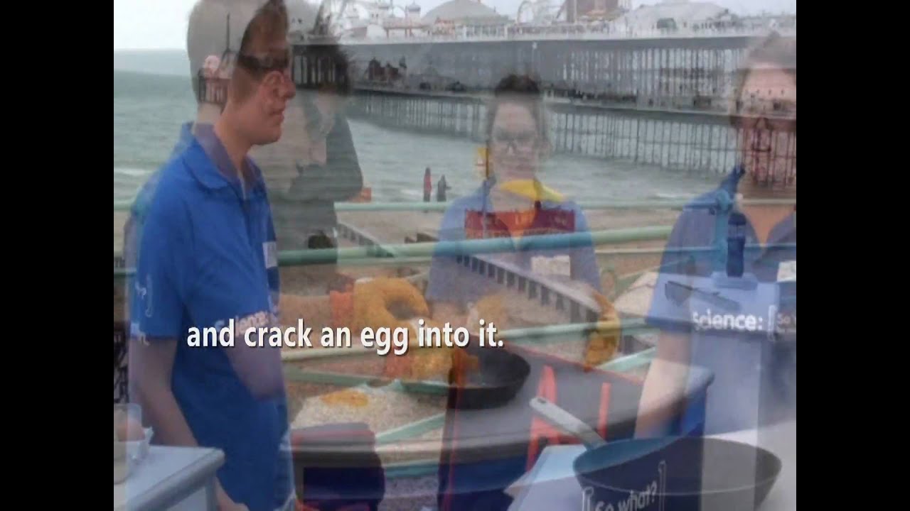 'Cooking eggs' with liquid nitrogen