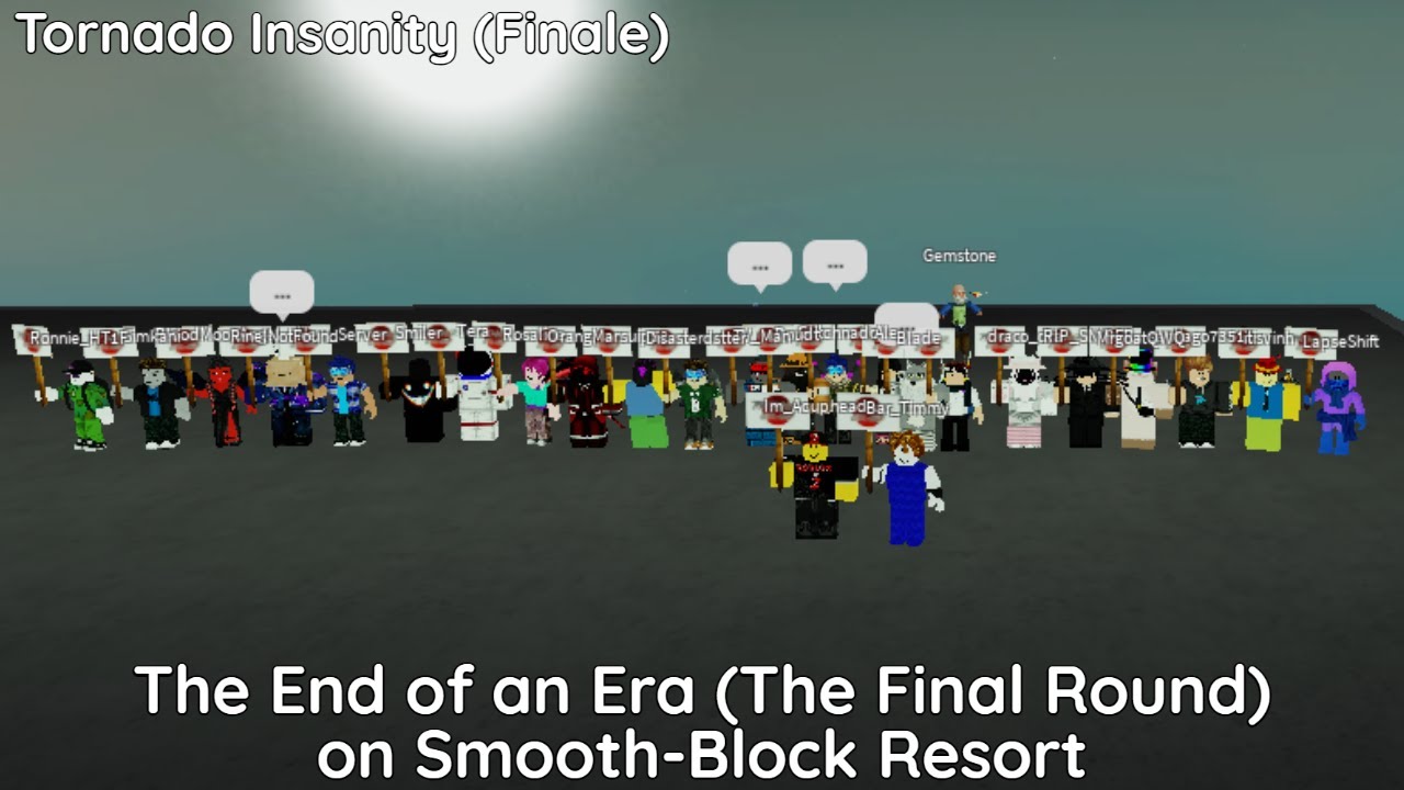 Roblox | Tornado Insanity (Finale) | The End of an Era (The Final round of TI)