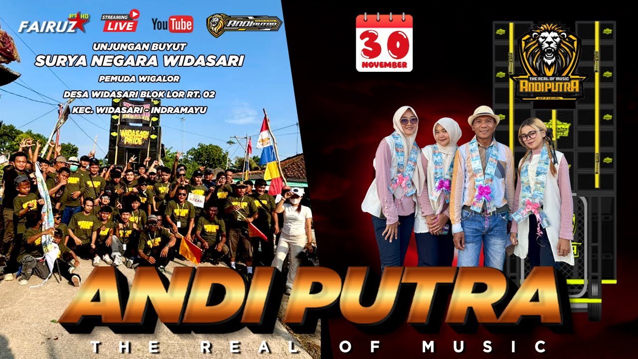 🔴 LIVE | ANDI PUTRA 2 | UNJUNGAN BUYUT SURYA NEGARA DS WIDASARI KEC. WIDASARI INDRAMAYU 30 NOV 2025