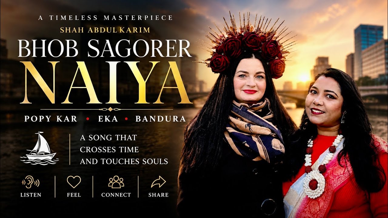 Bhob Sagorer Naiya | ভব সাগরের নাইয়া | Popy Kar & Eka | Bandura | Shah Abdul Karim | Folk Song 2026