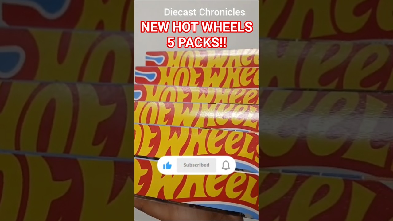 HOT WHEELS 5 PACKS! NEW HW MOTOR SHOW AND F1 PACK!! #hotwheels #diecast #car #ferrari #f1