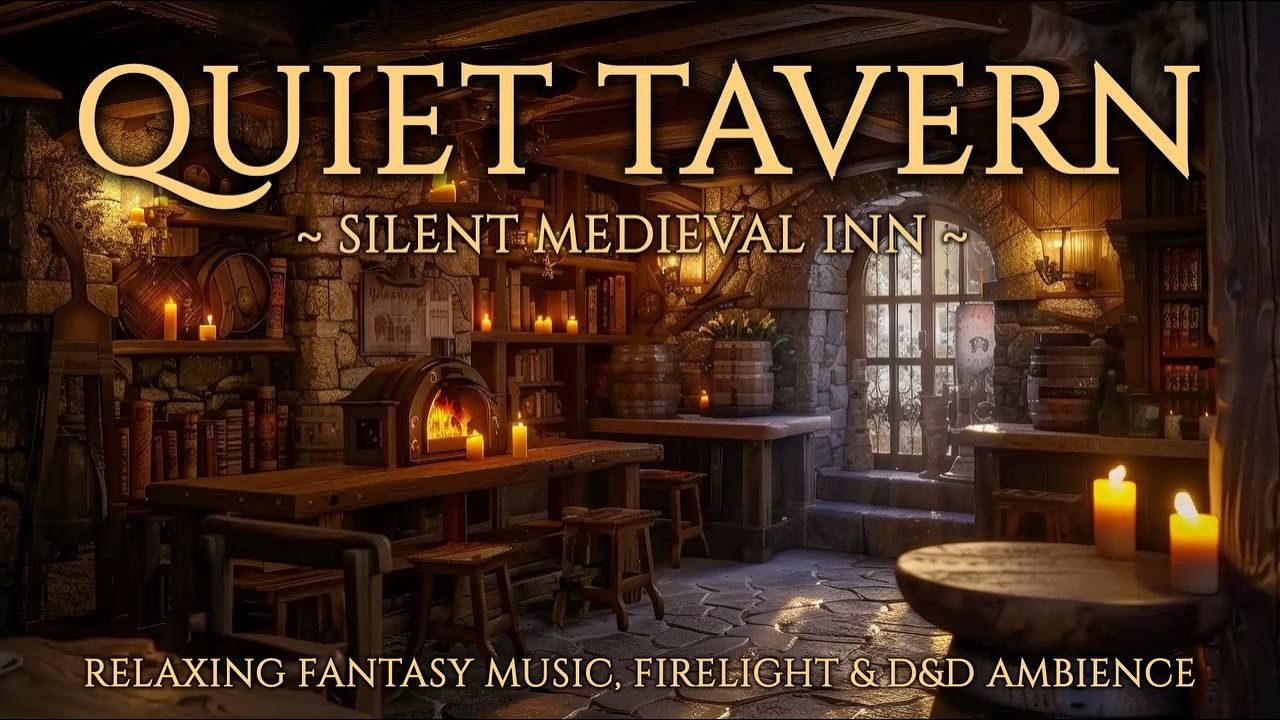 The Wanderer's Rest | Celtic Tavern Music & Fireplace Ambience
