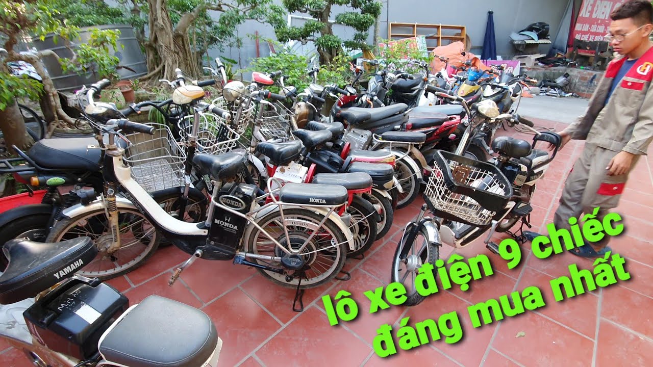 lô 9 xe điện rẻ nhất , chất nhất / XE ĐIỆN CŨ NHẬP