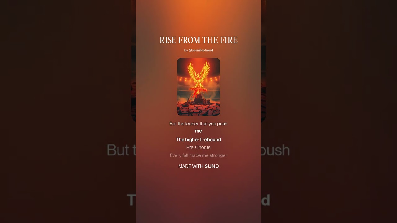 RISE FROM THE FIRE