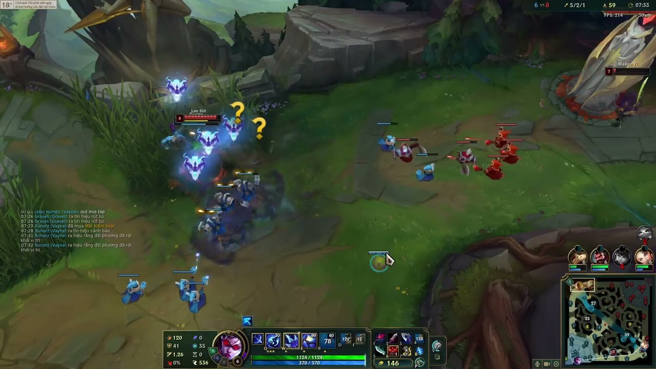 Vayne Adc #23, gặp đúng trận 3 thằng buff elo cùng 1 team, cho dù Faker cũng không gánh nổi (Runor)