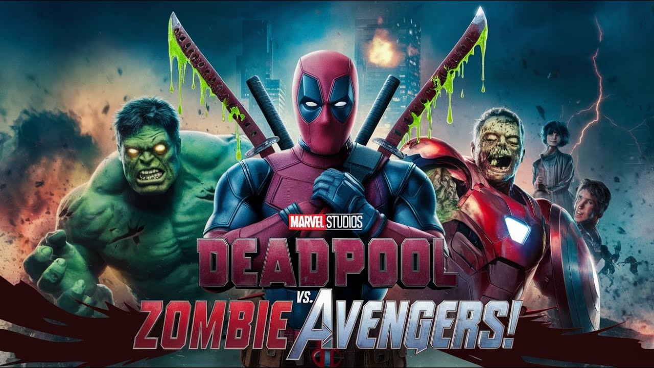 Deadpool vs Zombie Avengers: The Ultimate Apocalypse Battle!