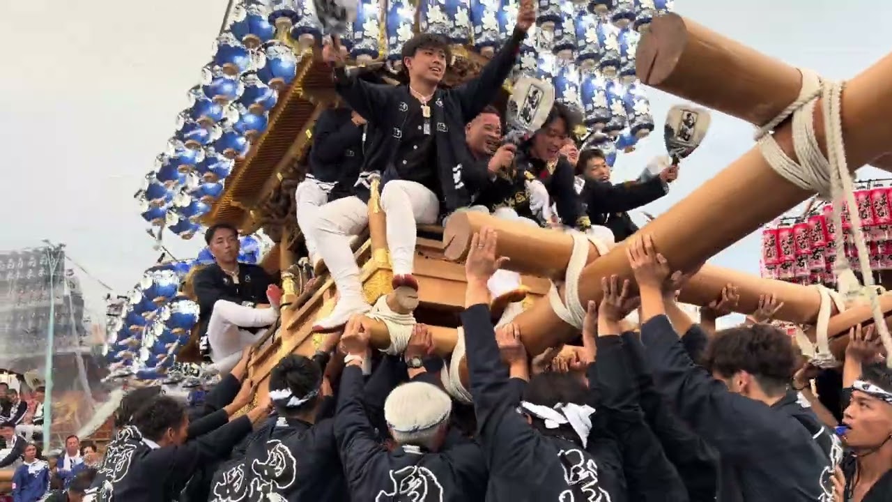 令和7年　長坂だんじり　サンヨーメディカルパレード
