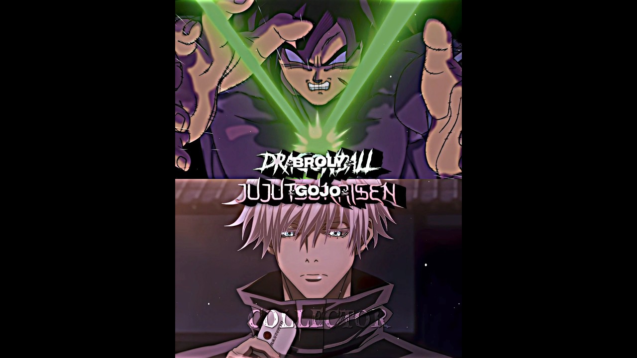 broly vs gojo.🐐👑🔥.