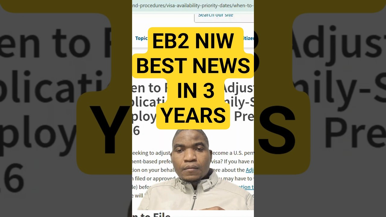EB2 NIW March 2026 Update | Concurrent Filing, I-485, Work Permit Explained