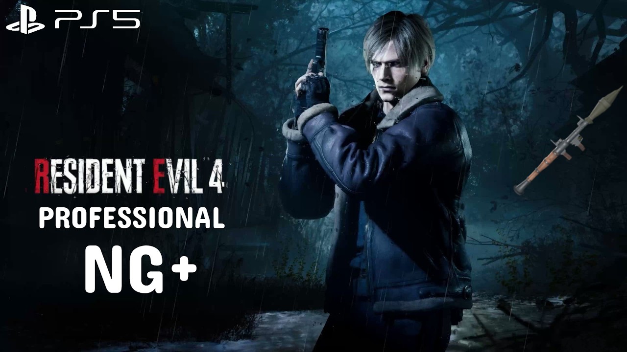 RESIDENT EVIL 4 / REMAKE / PS5 / Новая Игра + / Сложность Профессионал / Прохождение