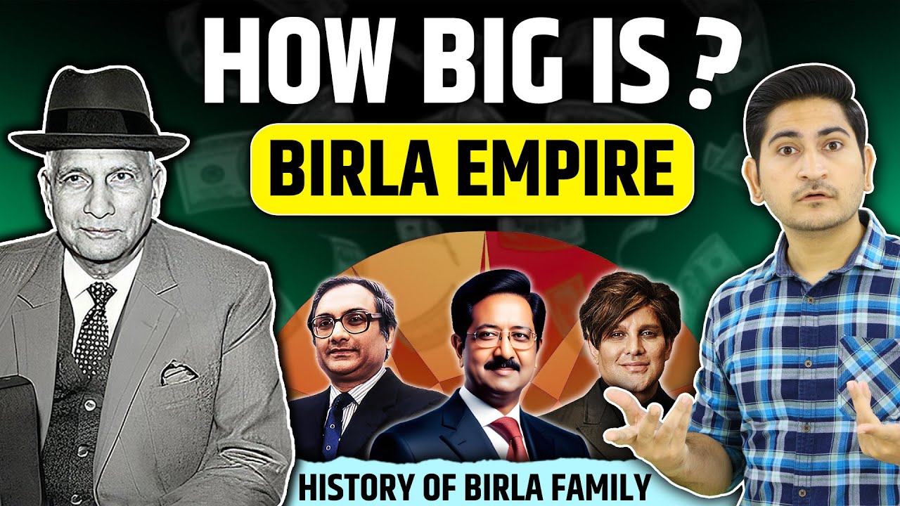 How Big is BIRLA EMPIRE ? 🔥🔥 History of Birla Company, Birla Group Case Study । Rajnikant Sharma