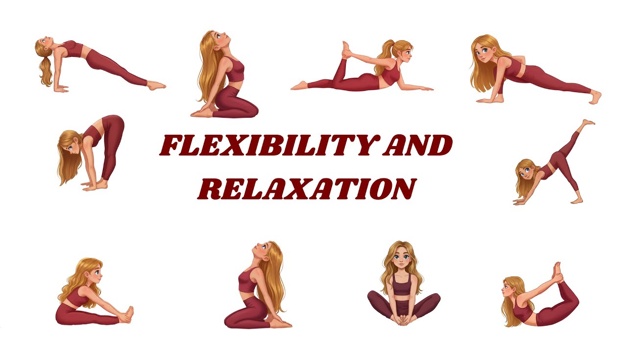 Flexibility in 4 Minutes: Easy Yoga Stretches for Relaxation | YOGA BY LILLY