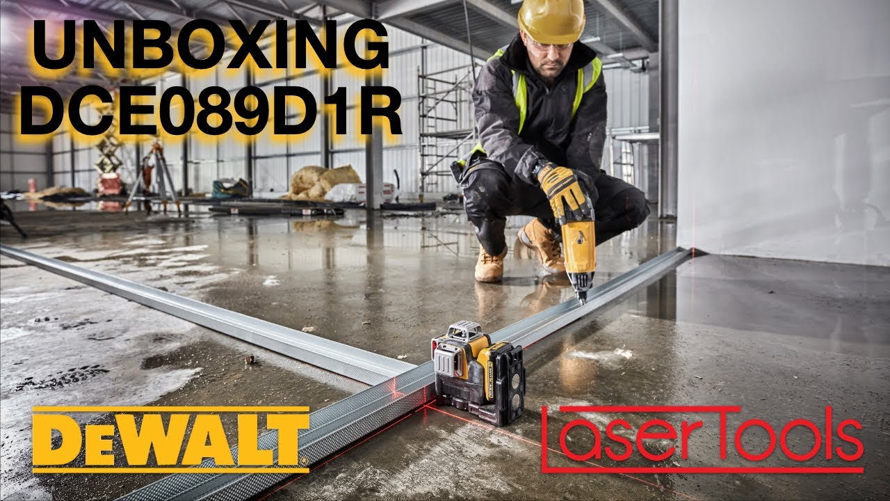 U:7 Odpakowanie lasera DeWalt DW089D1R - co w zestawie?