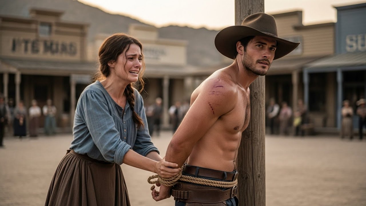 She Was Whipped For Speaking Her Mind, The Cowboy Took The Lash And Said "She's Under My Protection"