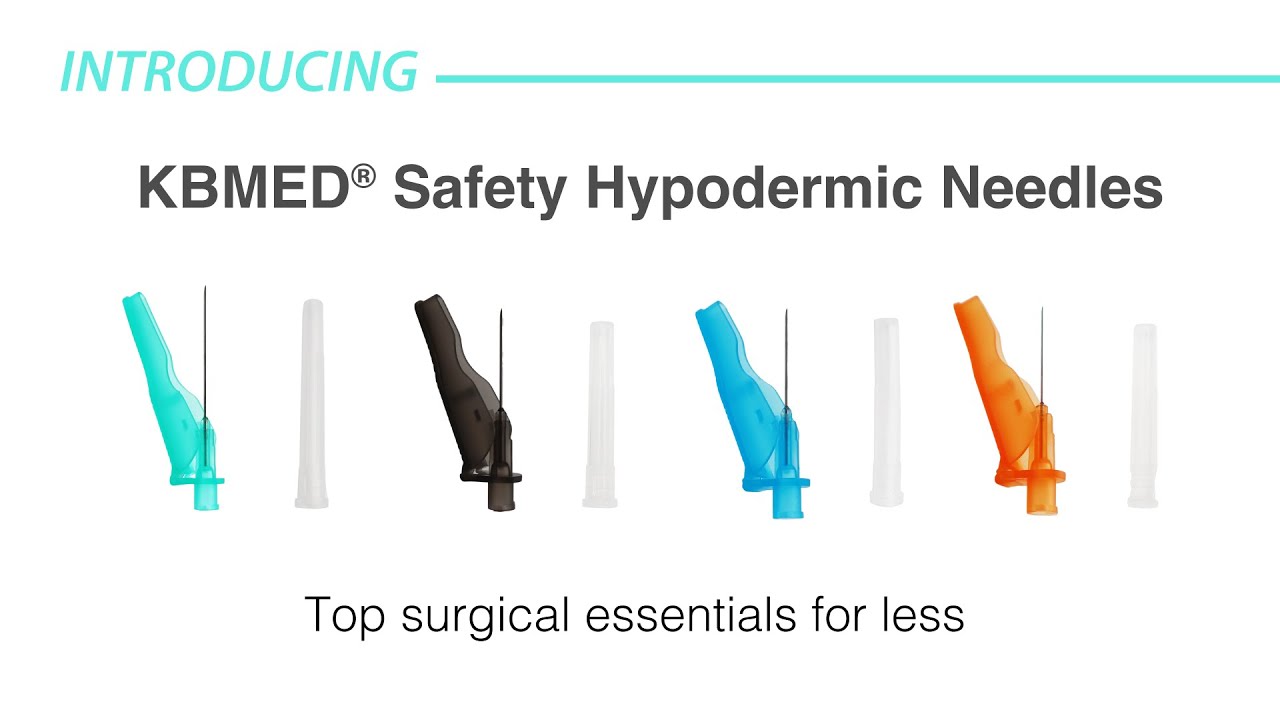 KBMED Safety Hypodermic Needles - AD Surgical