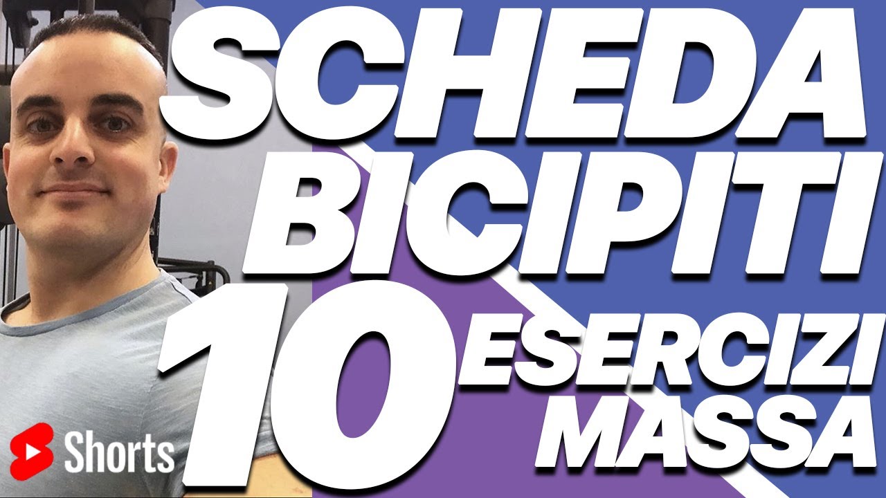 Braccia Grosse: i 10 Migliori Esercizi per i Bicipiti per la Massa 😎🔥 #Shorts