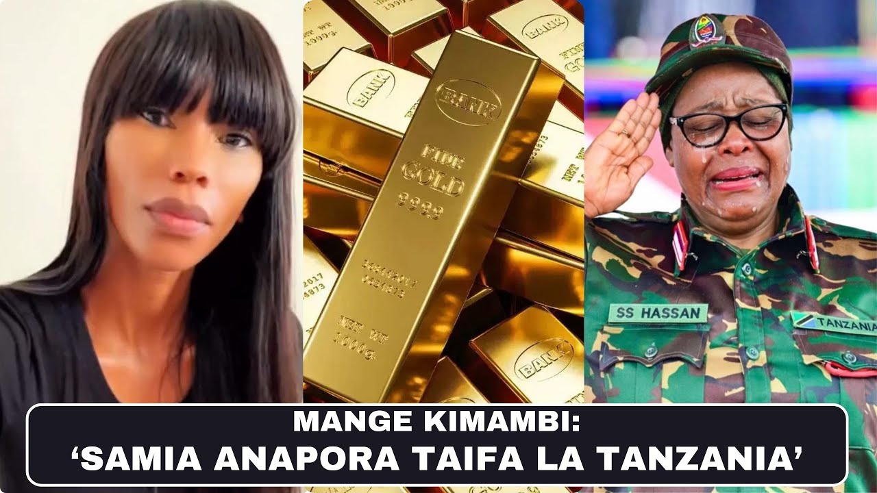 MANGE Kimambi Afichua Siri Nzito Ya Serikali. Uuzaji Wa Hifadhi Ya Dhahabu Ya Taifa Na Samia