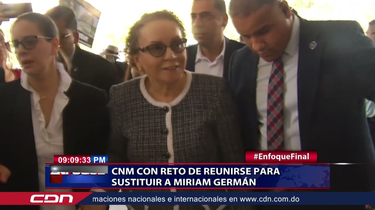 CNM con reto de reunirse para sustituir a Miriam Germán