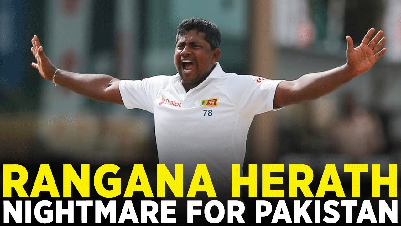 Rangana Herath is The Nightmare For Pakistan | 🎥 Watch His 6️⃣ Wicket Haul | PCB | M6C2A