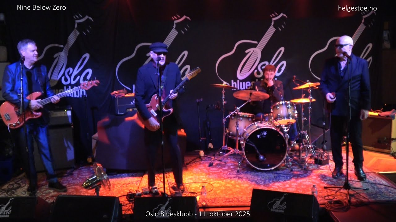 Nine Below Zero – Everyday I Have the Blues – Chatman - Oslo Bluesklubb 2025