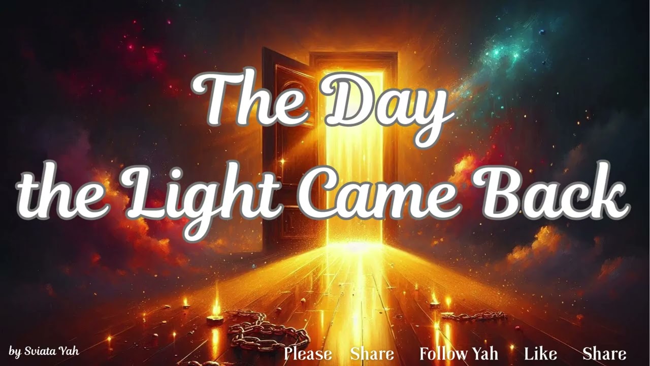 THE DAY THE LIGHT CAME BACK ~ Remember Who You Are!