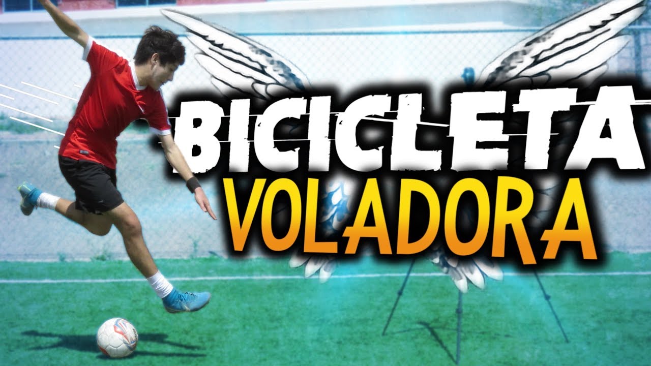 INCREÍBLE BICICLETA VOLADORA Para BURLAR a tu RIVAL en FUTBOL!!!/Tutorial,regates,trucos de futbol!